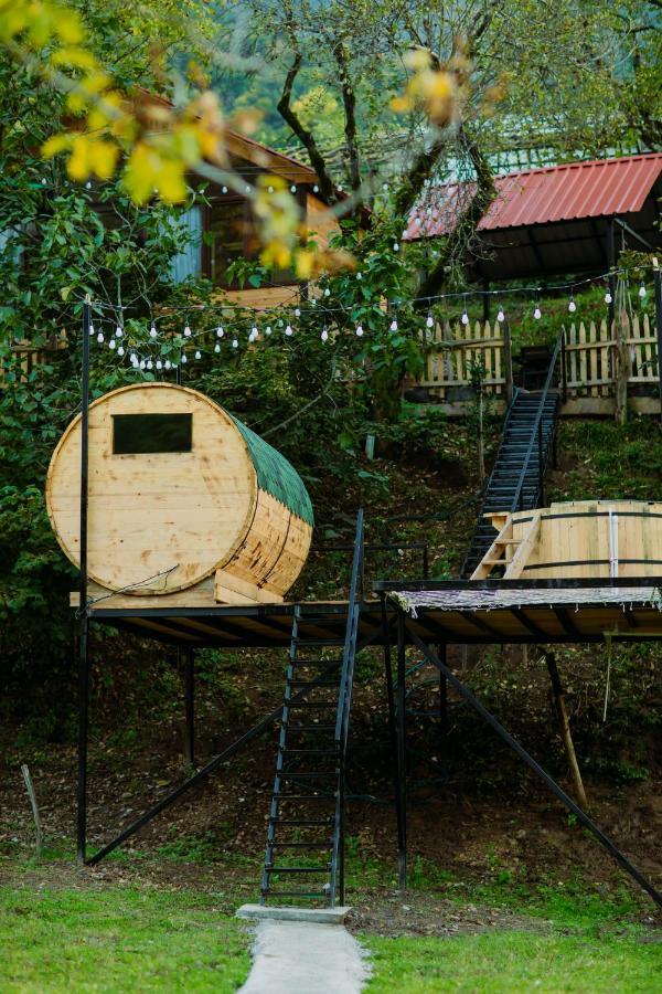 River Land Cottages Tskhmorisi ภายนอก รูปภาพ